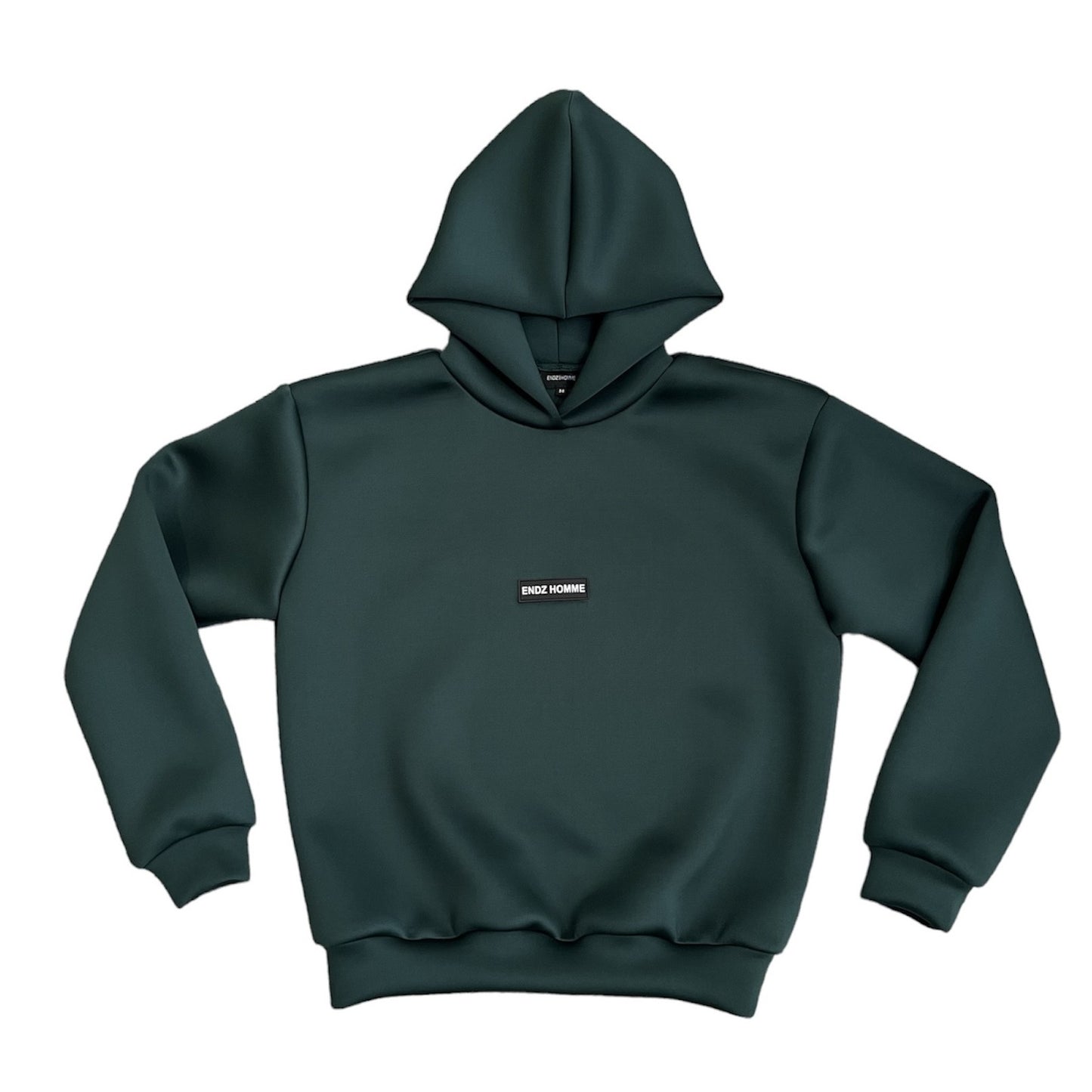 Neoprene Pullover Hoodie - Forest Green